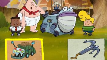 Captain Underpants Epic Choice-O-Rama TV Show: Scene #2