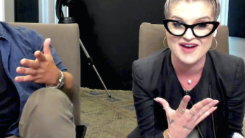 Celebrity Game Face TV Show: Kelly Osbourne. 