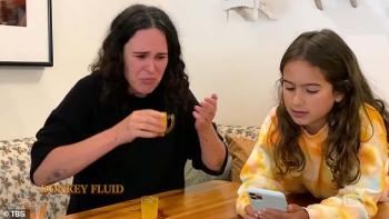 Celebrity Show-Off TV Show: The Willis sisters compete in homemade Fear Factor-style games (like drinking "donkey fluid")