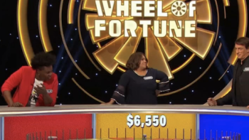 The contestants banter. 