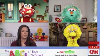 ABCs of Back to School CNN/Sesame Street Town Hall: Muppets and Erica Hill