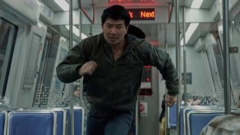 The Copenhagen Test TV show screenshot 1: Alexander runs through the subway