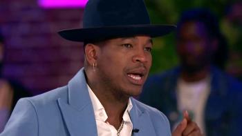 Counsel Culture: Neo is shown speaking wearing a light blue blazer and a hat