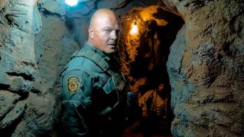 Coyote TV Show: Border patrol agent Ben Clemens (Michael Chiklis) discovers a secret tunnel