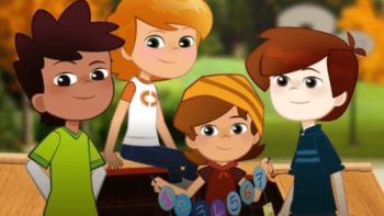 Crafty Kids Club Series: The Crafty Kids Club members. 