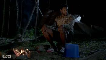 The Cromarties TV Show: Antonio hangs out by the fire. 