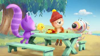 Dylan's Playtime Adventure TV Show: Dylan and friends have a pretend picnic