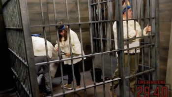 Trying to get out of jail. 