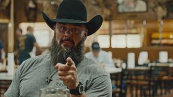 Everything on the Menu with Braun Strowman: Strowman sports a new cowboy hat in Ft. Worth