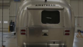 An airstream camper. 