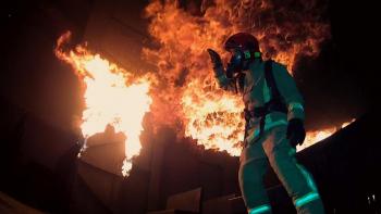 Fierce Earth TV Series: Feeling the heat of massive fire. 