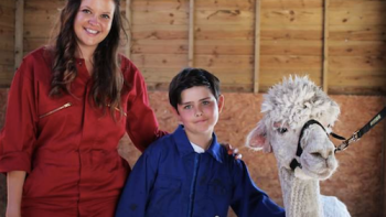 Ferne and Rory’s Vet Tales Series: Learning about a boy's alpaca. 