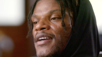 Field Generals TV show screenshot 3: close up of Lamar Jackson