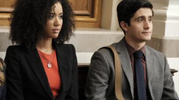 For The People TV Series: Allison Adams and Jay Simmons. 