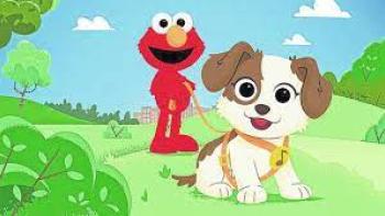 Furry Friends Forever- Elmo Gets a Puppy Scene 1