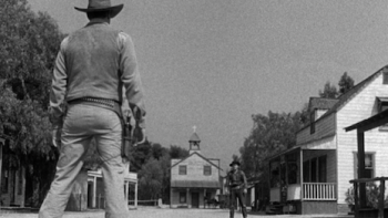 Gunsmoke screenshot 2: Two cowboys face off in dual.. 
