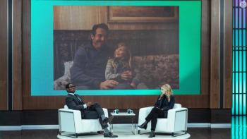 Happy Face TV show screenshot 3:  Melissa talks about her father in an interview