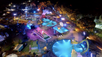 Holey Moley TV Series: The Mega-Mini Golfstacle course.