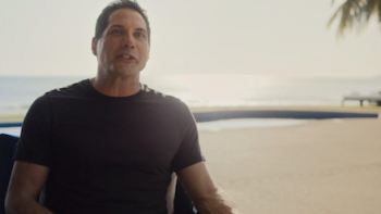 House of Kardashian TV show screenshot 3: Joe Francis sits on Mexican beach. 
