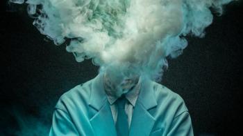 Human Vapor: a strange man turns into smoke