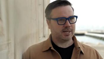 Instadocs: AI Gone Wild TV show screenshot 2: A still from the documentary shows an interviewee talking to the camera