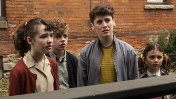 IT: Welcome to Derry TV show: The kids look concerned