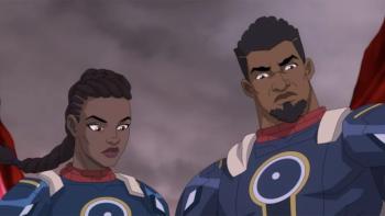 Iyanu: Age of Wonders TV show screenshot 4: Iyanu's parents Dara and Ishe