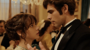 v screenshot 3: Tita and Pedro dance at a formal ball. 