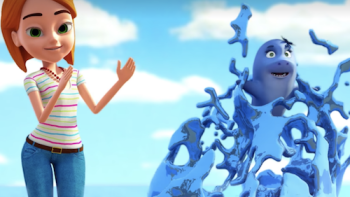 Loo Loo Kids: Johny & Friends Musical Adventures Series: Mom dances with along with a shark. 