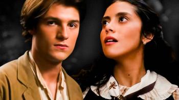 Lovesick: Two people looking in different directions with dramatic expressions.