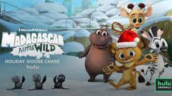Madagascar: a Little Wild: Holiday Goose Chase Scene #1