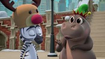Madagascar: a Little Wild: Holiday Goose Chase Scene #2