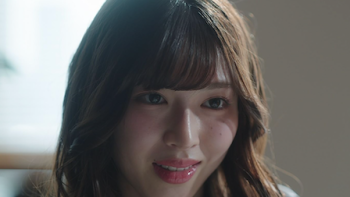 Marry My Husband TV show screenshot 2: Reina Esaka close up and speaking.