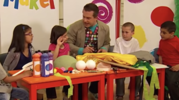 Mister Maker Comes To Town Series: Creating something with children. 