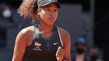 Naomi Osaka TV Show: Naomi Osaka on the court. 