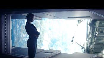 Nightflyers Series: Melantha Jhirl (Jodie Turner-Smith) enjoys the view