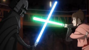 The Ninth Jedi: Nawaam and Lah Kara face off