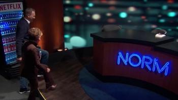 Norm MacDonald Has A Show Series: Judge Judty walking on the set with Norm MacDonald. 