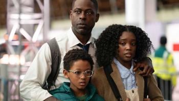 Paradise TV show screenshot 2: Xavier and his son and daughter