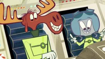 The Adventures of Rocky and Bullwinkle TV Series: Scene #1