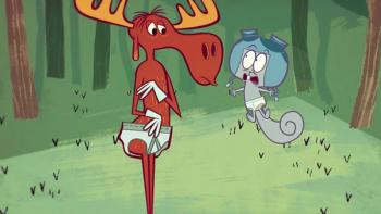 The Adventures of Rocky and Bullwinkle TV Series: Scene #2