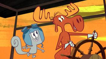 The Adventures of Rocky and Bullwinkle TV Series: Scene #4