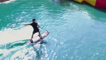 Roman Atwood’s Day Dreams TV Show: Roman tries a new water craft. 