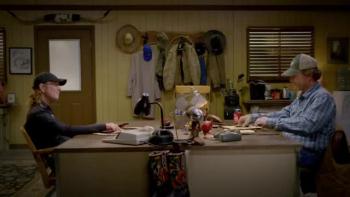 Rooster & Butch TV Series: Discussing business and investment options. 