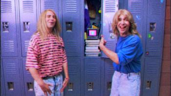 Saturday Morning All Star Hits! TV Show: with your hosts, Skip (Kyle Mooney) and Treybor (Kyle Mooney)