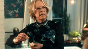 Scarpetta TV show screenshot 2: Jamie Lee Curtis as the elder Scarpetta sister