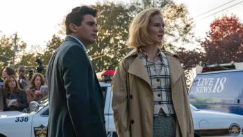 Scarpetta TV show screenshot 3: Young Scarpetta and Detective Marino 25 years ago