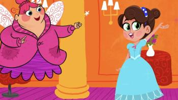 Ms. Booksy appears with a fairy. 