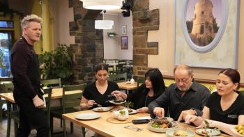 Gordon Ramsay's Secret Service: Ramsay presents a restaurant staff with good food