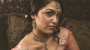 Sin City Gigolo TV show screenshot 3: Styled photograph of Herleen Dulai in traditional ethnic outfit. 